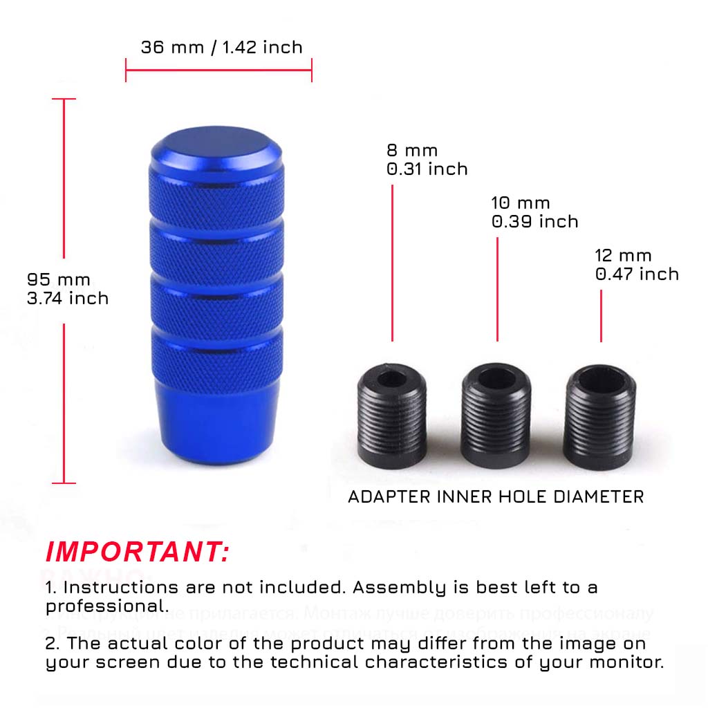 GEAR LEVER HANDLE 'JAPANESE TUNING' - DARK BLUE