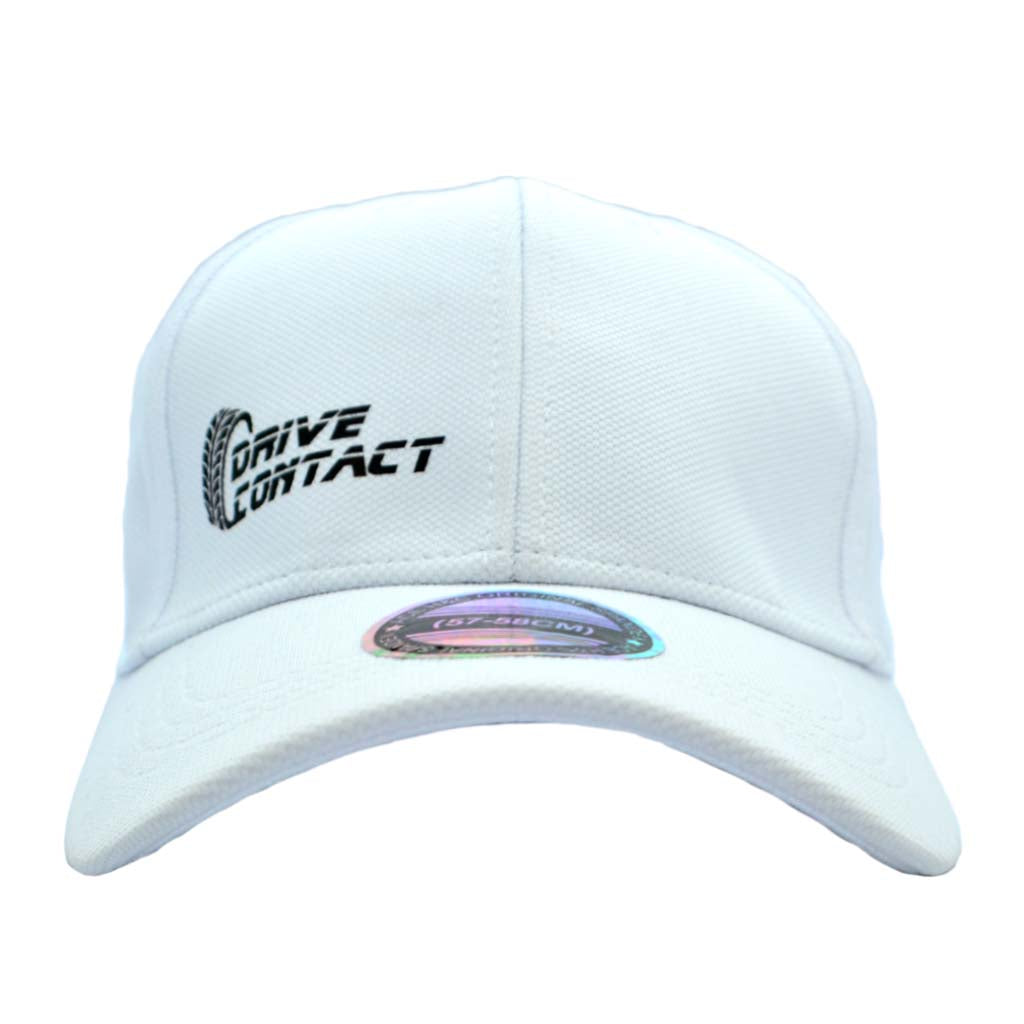 DriveContact Classic Baseball Cap - WHITE