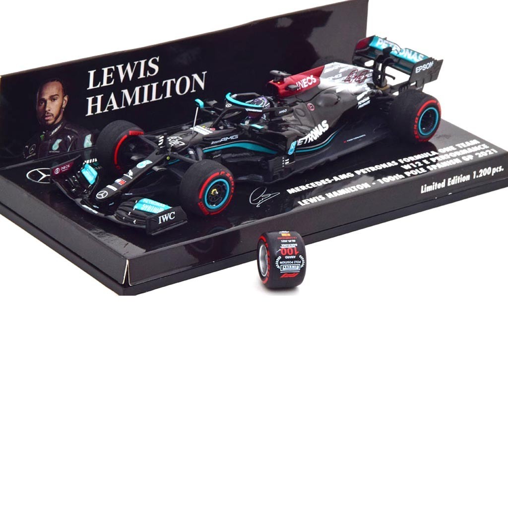AMG F1 W12 E PERFORMANCE 100 POLE POSITION GP SPAIN 2021 HAMILTON - 1:43