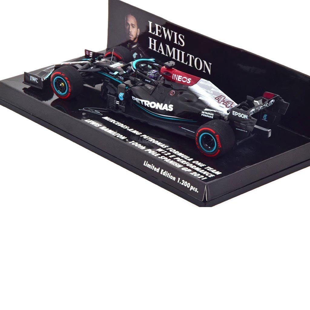AMG F1 W12 E PERFORMANCE 100 POLE POSITION GP SPAIN 2021 HAMILTON - 1:43