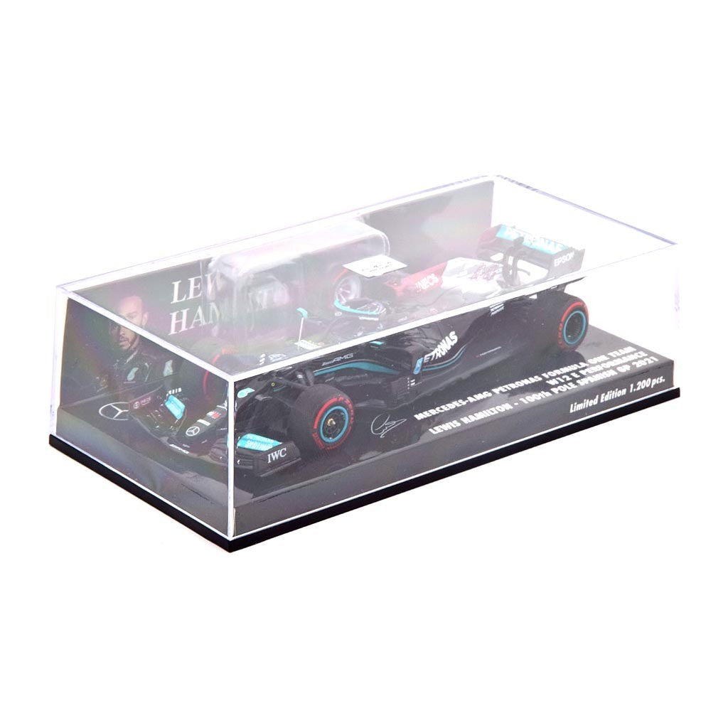 AMG F1 W12 E PERFORMANCE 100 POLE POSITION GP SPAIN 2021 HAMILTON - 1:43