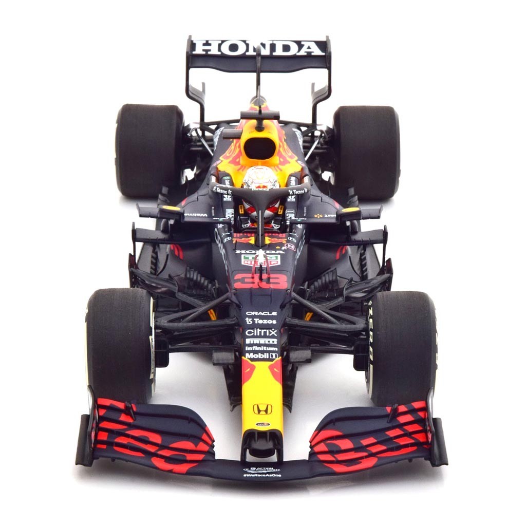 RED BULL RB16B WINNER GP ABU DHABI - 2021 VERSTAPPEN - MINICHAMPS 1:18