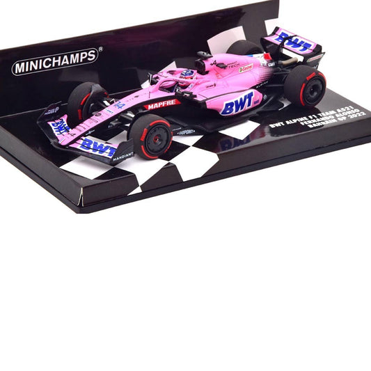 ALPINE F1 A522 GP BAHRAIN 2022 ALONSO MINICHAMPS 1:43