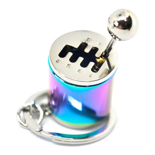 METAL STRESS-RELIEF KEYCHAIN - MECHANICAL GEARBOX