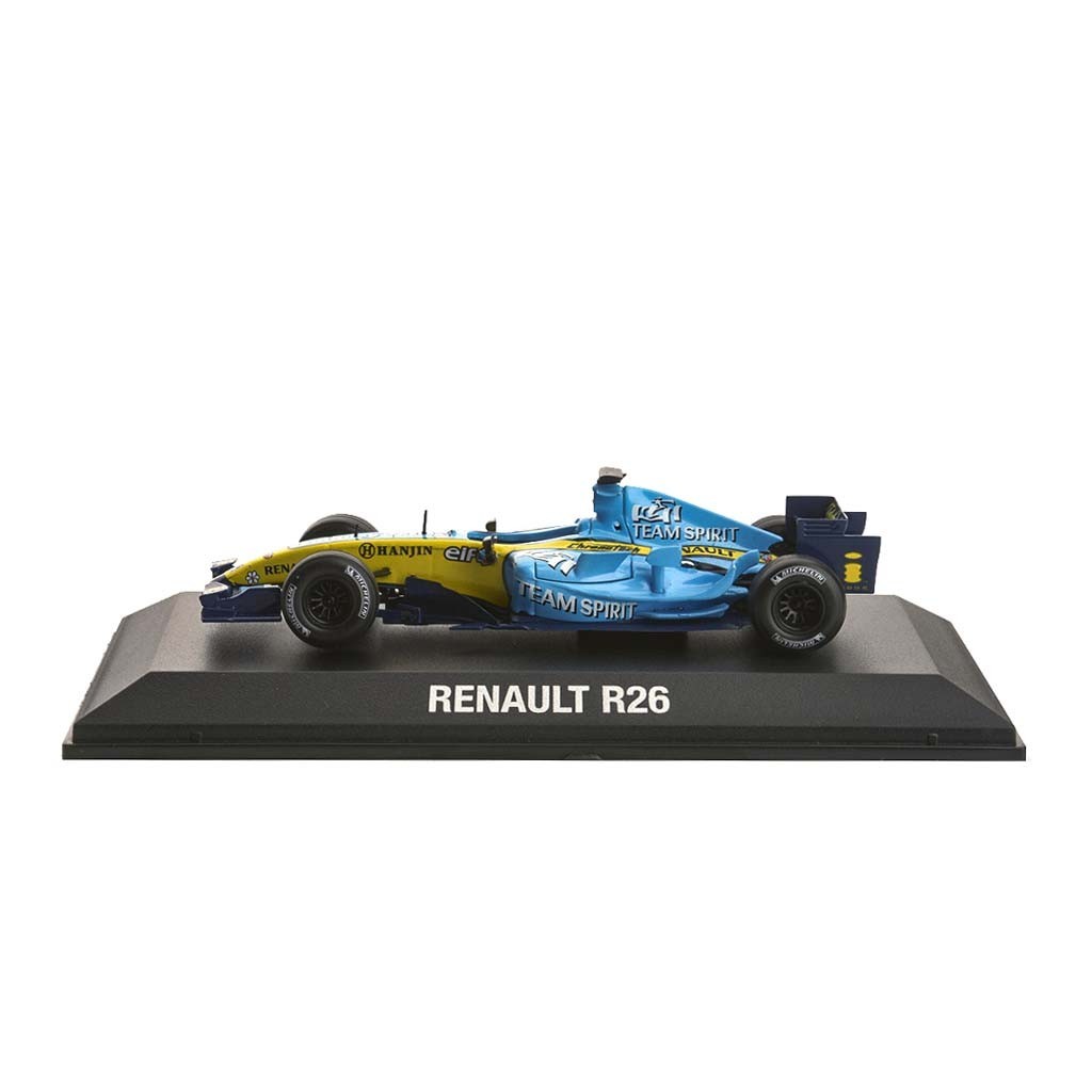 FERNANDO ALONSO RENAULT R26 #1 FORMULA 1 WORLD CHAMPION 2006 – 1:43
