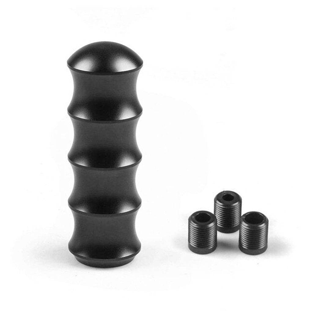 EXTENDED GEAR LEVER HANDLE 'BAMBOO' - BLACK