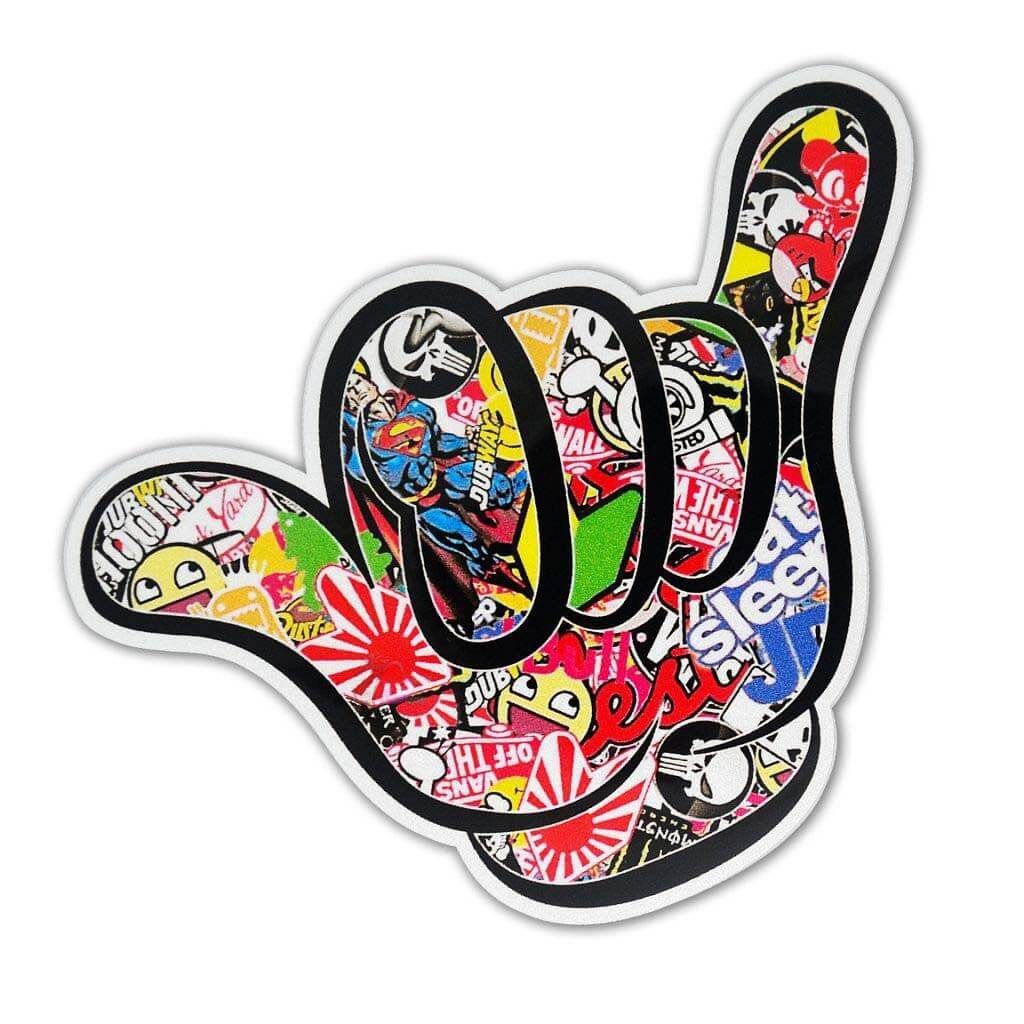 SHAKA VINYL STICKER