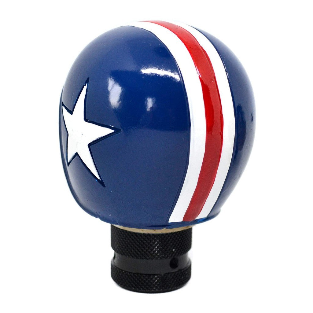 GEAR SHIFT KNOB "SKULL IN A RACING HELMET"
