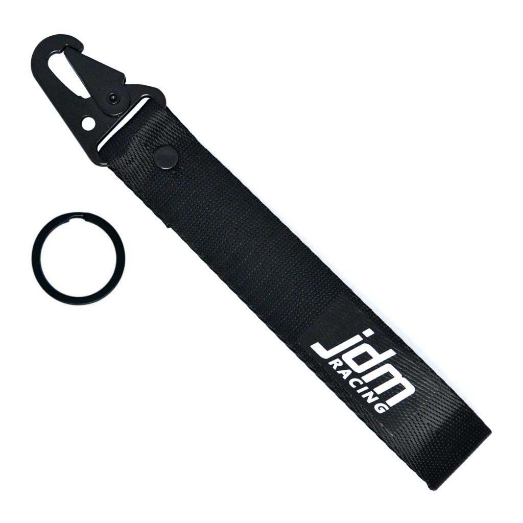 NYLON LOOP JDM KEYCHAIN - BLACK