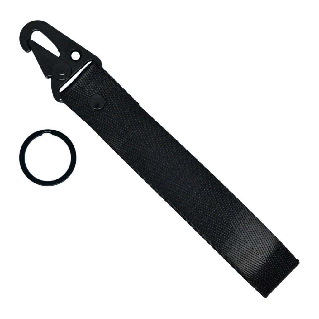 NYLON LOOP JDM KEYCHAIN - BLACK