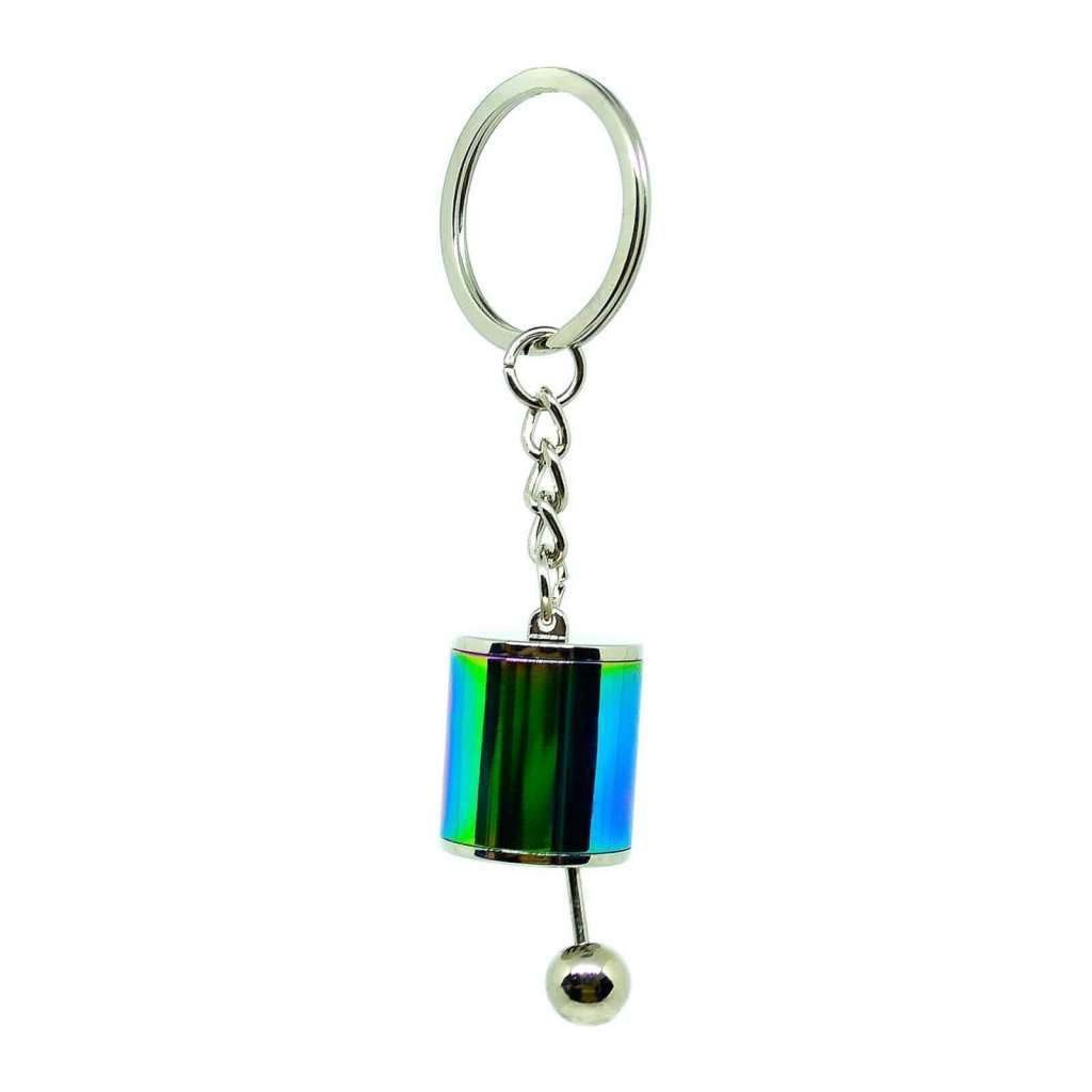 METAL STRESS-RELIEF KEYCHAIN - MECHANICAL GEARBOX