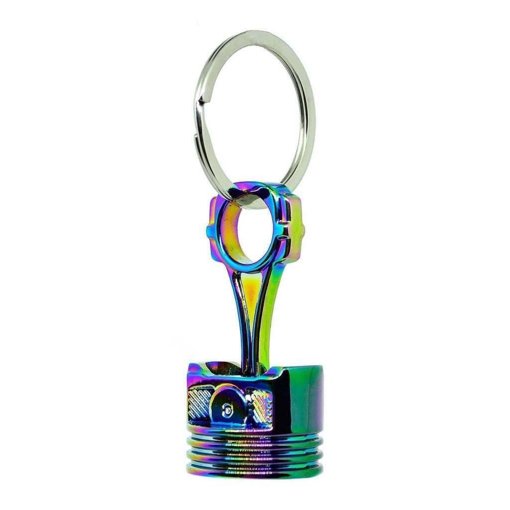CONNECTING ROD PISTON KEYCHAIN