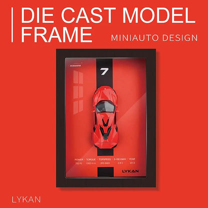 LYKAN HYPERSPORT CAR POSTER - AUTOMOTIVE DESIGN MASTERPIECE