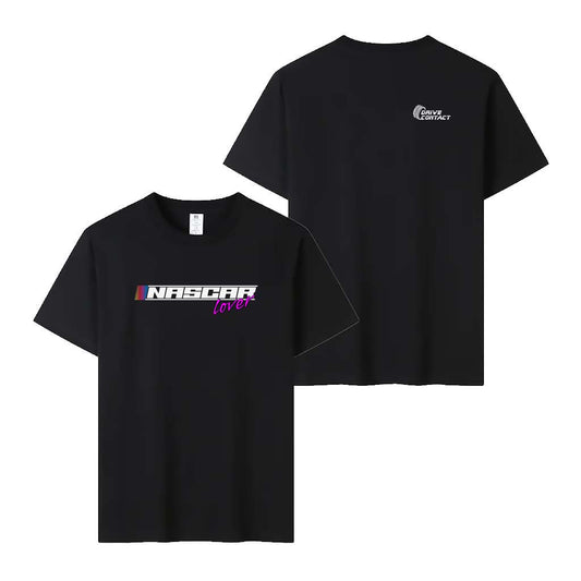 DriveContact Crewneck T-shirt print for NASCAR Lover (cheast)