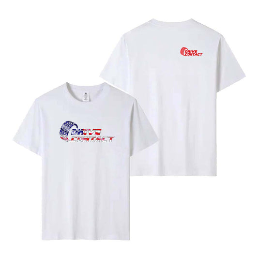 DriveContact Patriotic T-shirt - AMERICAN FLAG PRINT