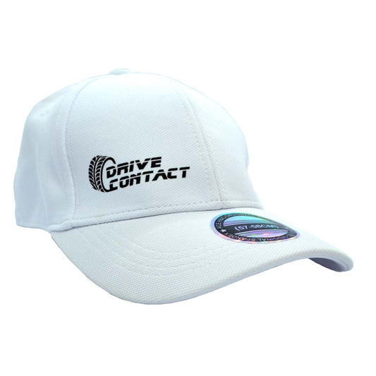 DriveContact Classic Baseball Cap - WHITE