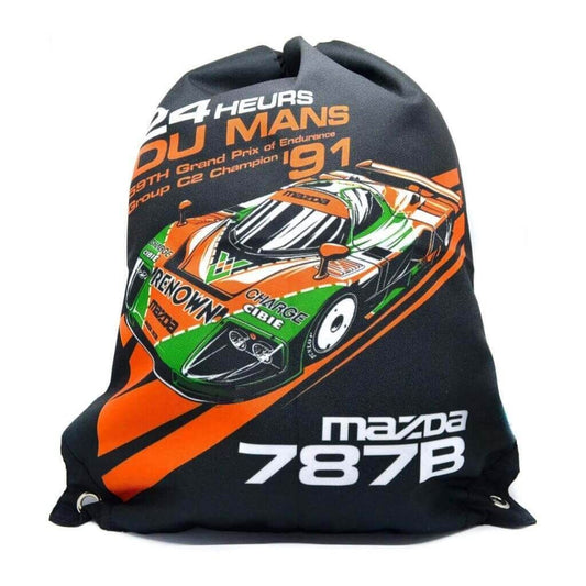 drawstring bag made of durable polyester