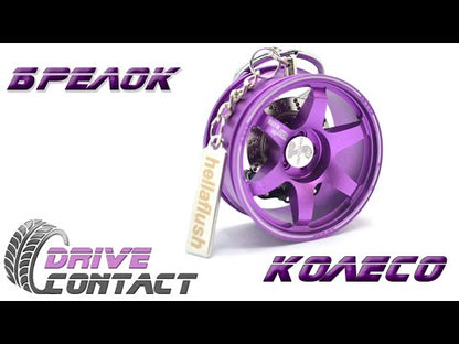 HELLAFLUSH WHEEL DISK - PURPLE