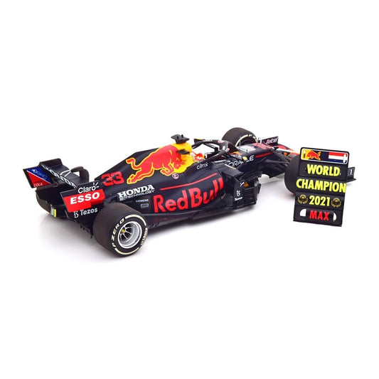 RED BULL RB16B WINNER GP ABU DHABI - 2021 VERSTAPPEN - MINICHAMPS 1:18