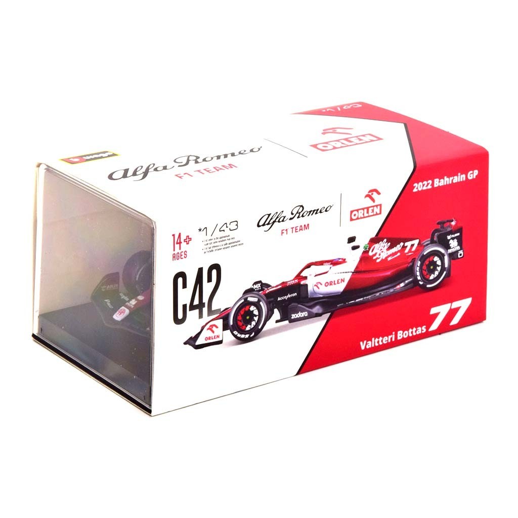 ALFA ROMEO C42 2022 BOTTAS – 1:43