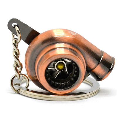 TURBOCHARGER KEYCHAIN "SNAIL" - BRONZE