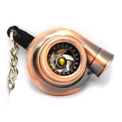 TURBOCHARGER KEYCHAIN "SNAIL" - BRONZE