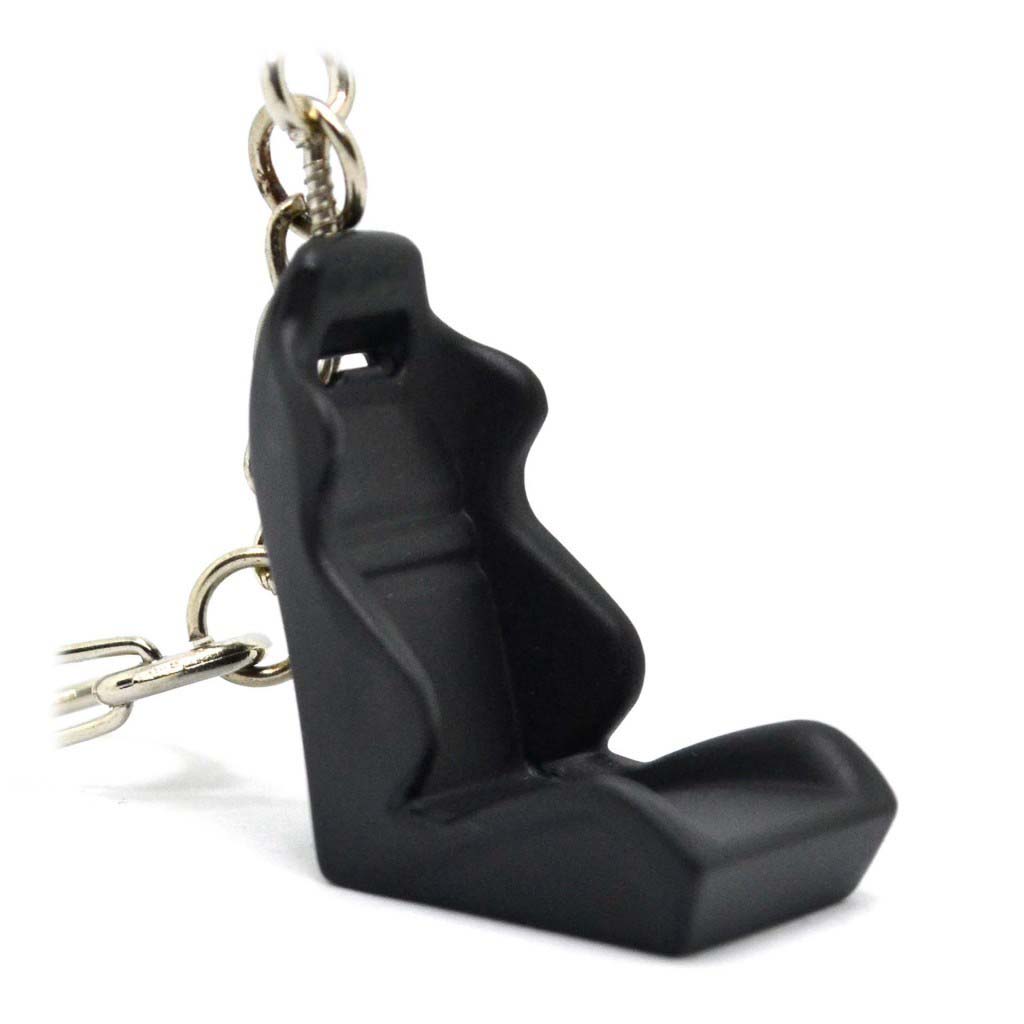 RACING CHAIR KEYCHAIN - BLACK