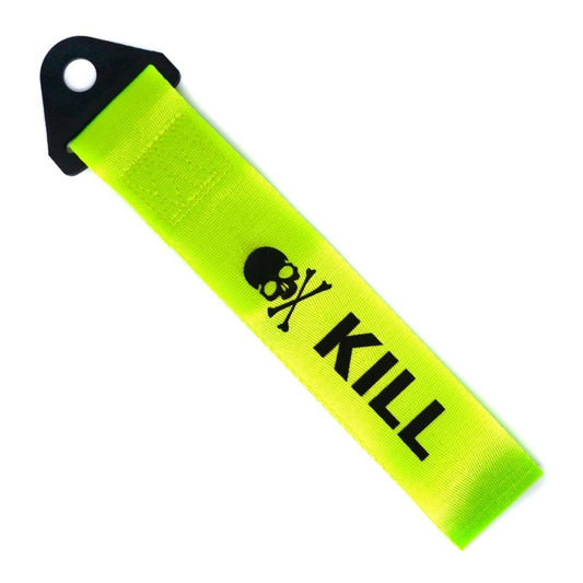 SOFT RACING TOW STRAP - BRIGHT GREEN