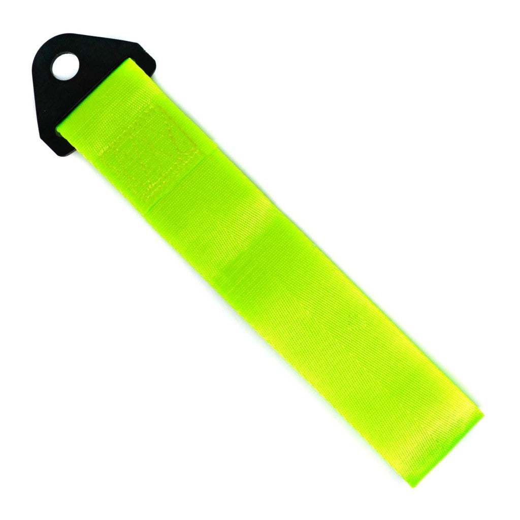 SOFT RACING TOW STRAP - BRIGHT GREEN