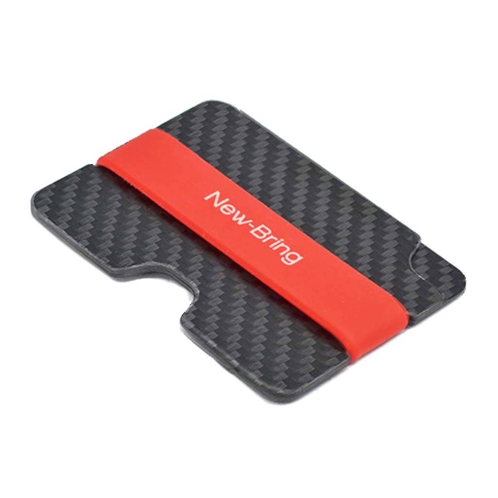 SUPER SLIM WALLET FOR MEN AND WOMEN - CARBON