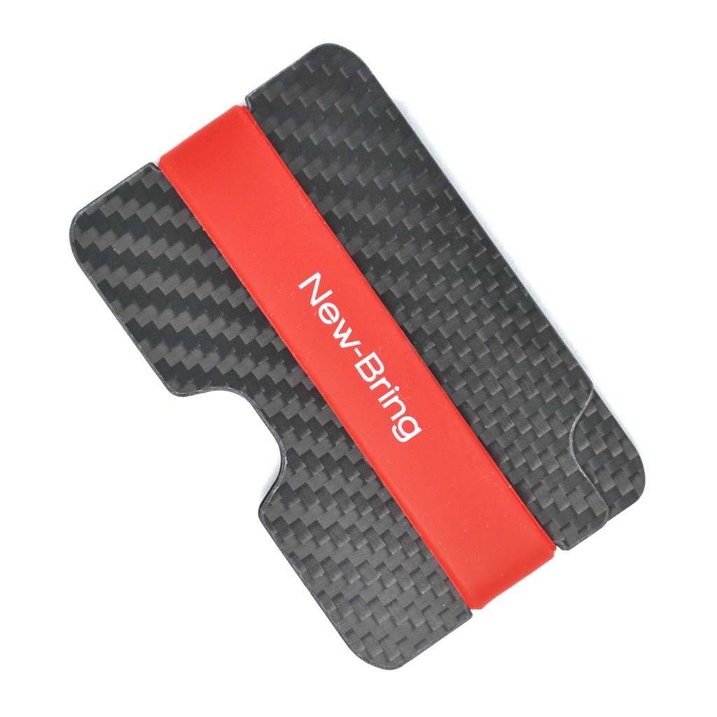 SUPER SLIM WALLET FOR MEN AND WOMEN - CARBON