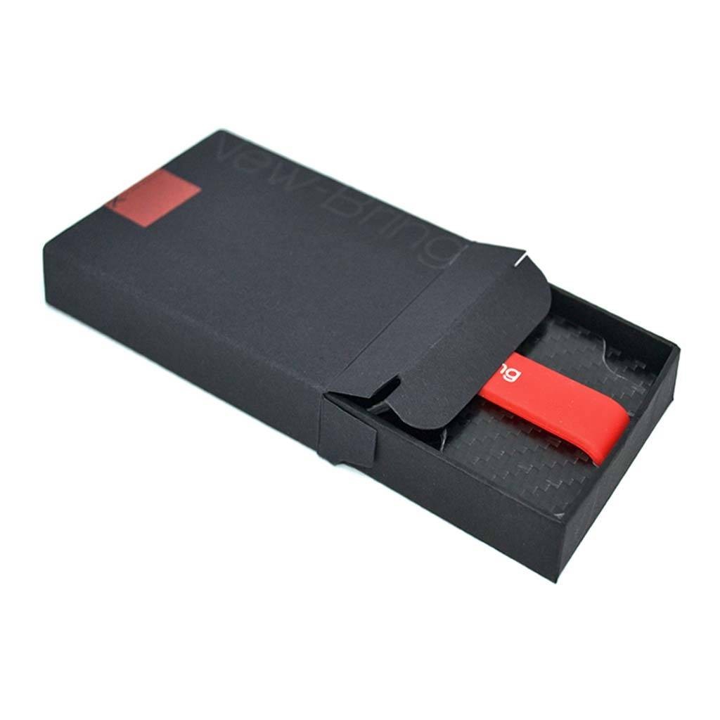 SUPER SLIM WALLET FOR MEN AND WOMEN - CARBON