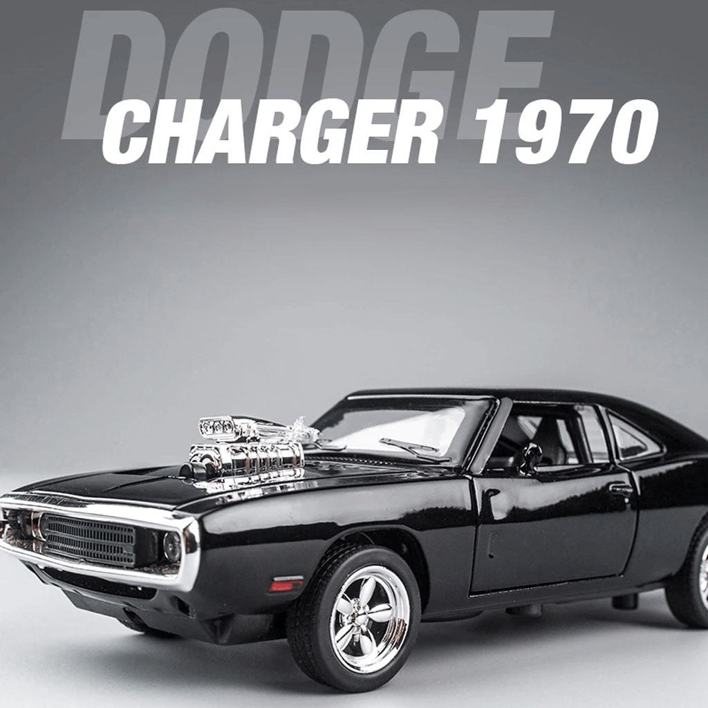 DODGE CHARGER 1970 - BLACK