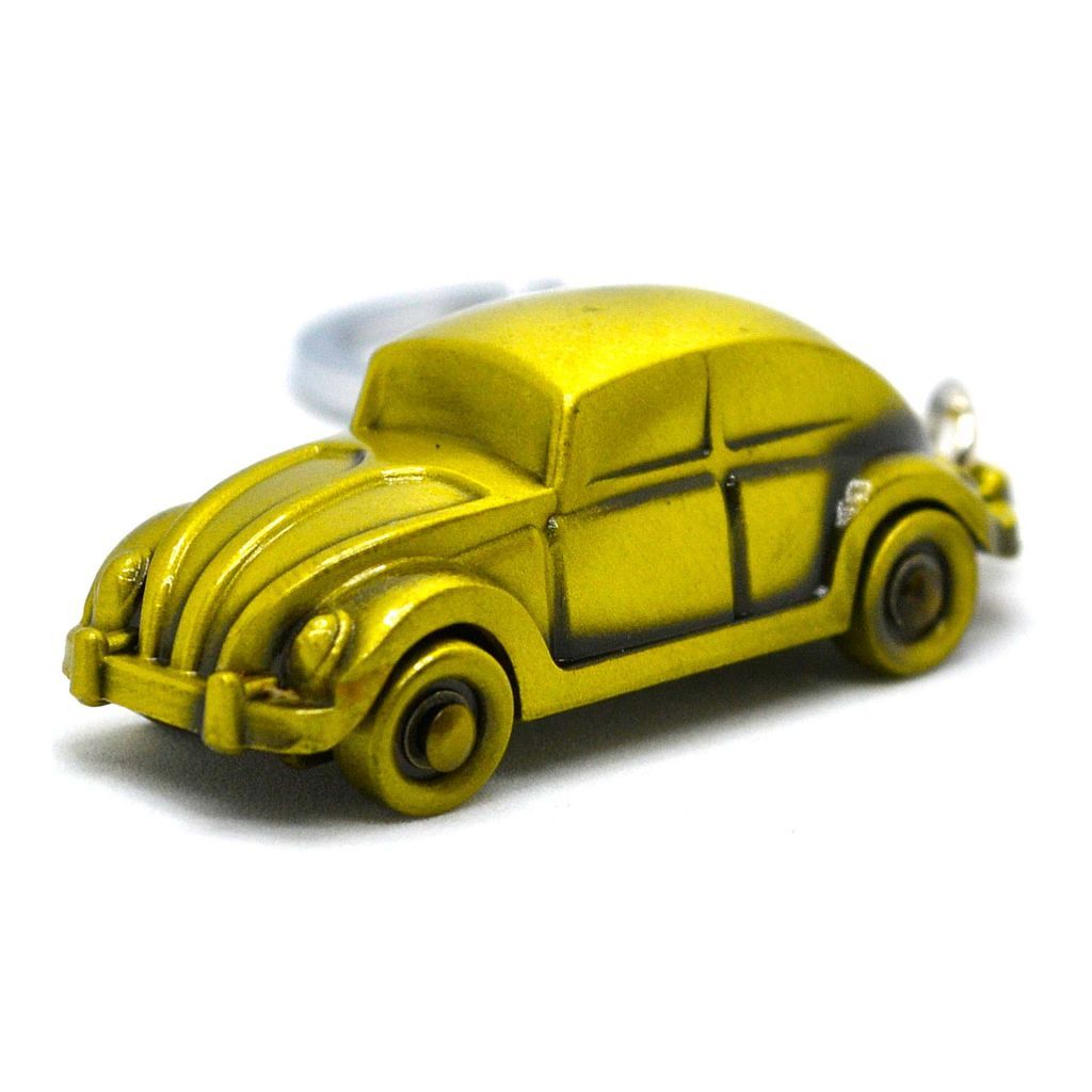 VOLKSWAGEN BEETLE KEYCHAIN - YELLOW