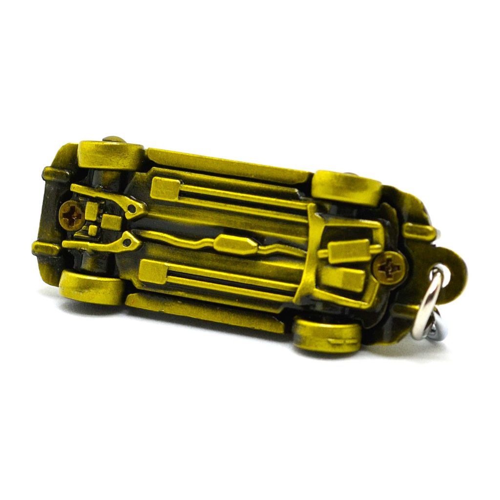 VOLKSWAGEN BEETLE KEYCHAIN - YELLOW