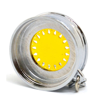 WHEEL DISK (RIM)  KEYCHAIN - GOLD