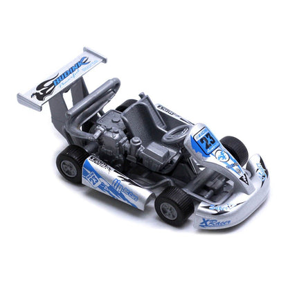 KART HMK RACING - GREY/BLUE