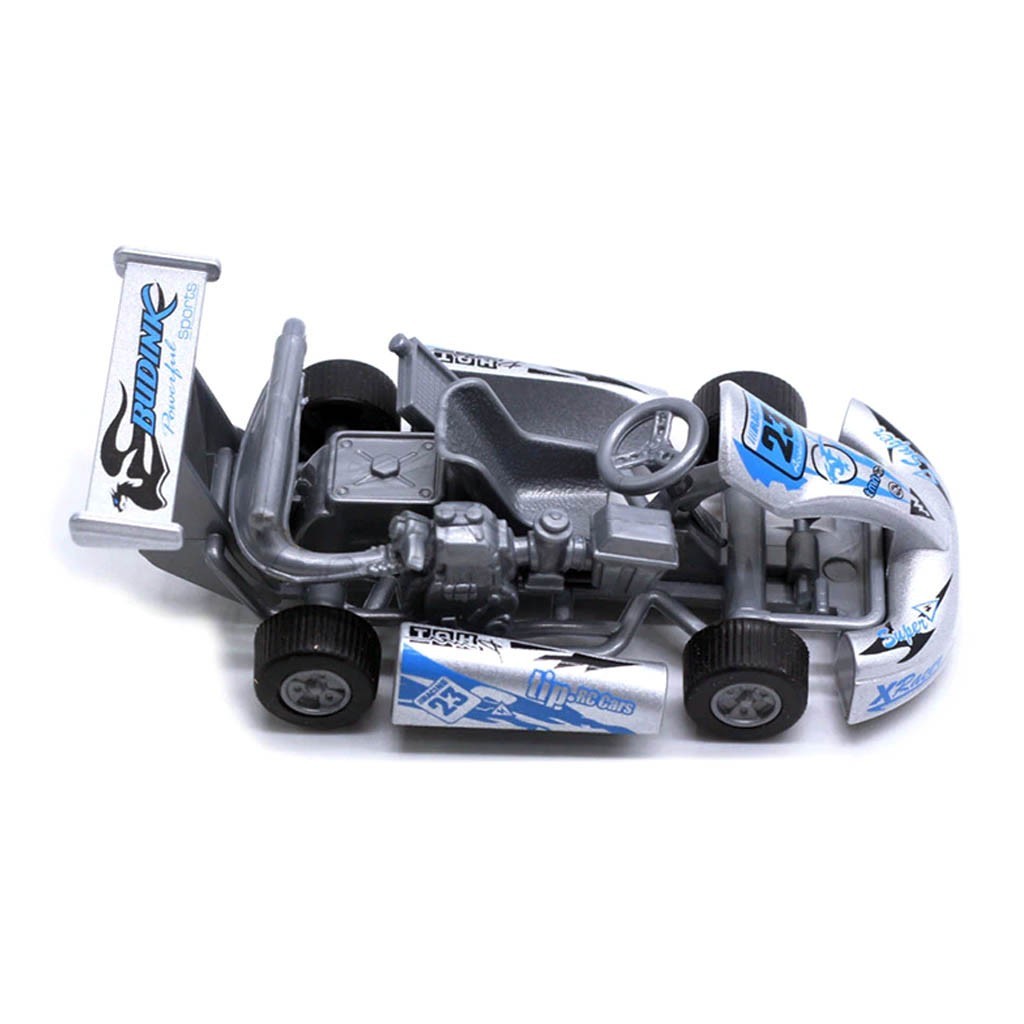 KART HMK RACING - GREY/BLUE