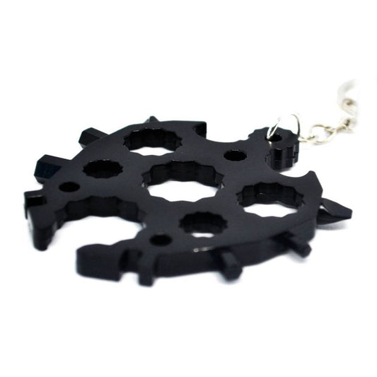 MULTITOOL KEYCHAIN "TURTLE" 20 IN 1 - BLACK