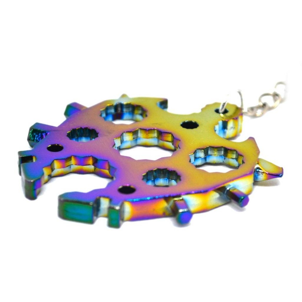 MULTITOOL KEYCHAIN "TURTLE" 20 IN 1 - ELEGANGE