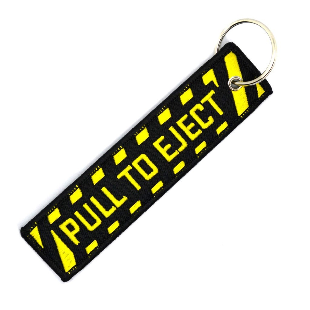 PULL TO EJECT - Keychain