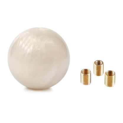 WHITE SPHERE SHIFT KNOB