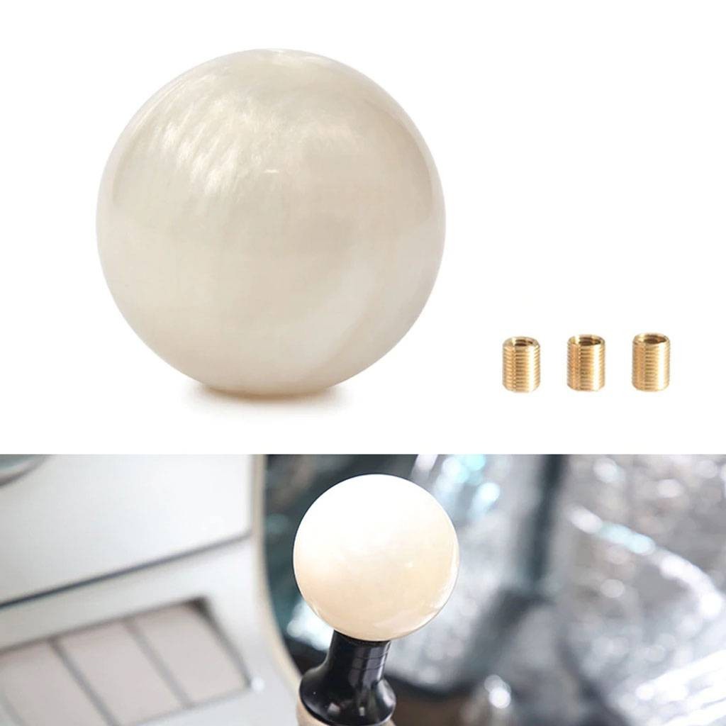 WHITE SPHERE SHIFT KNOB