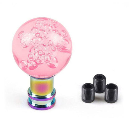 PINK ACRYLIC SPHERE - 'BUBBLE' SHIFT KNOB