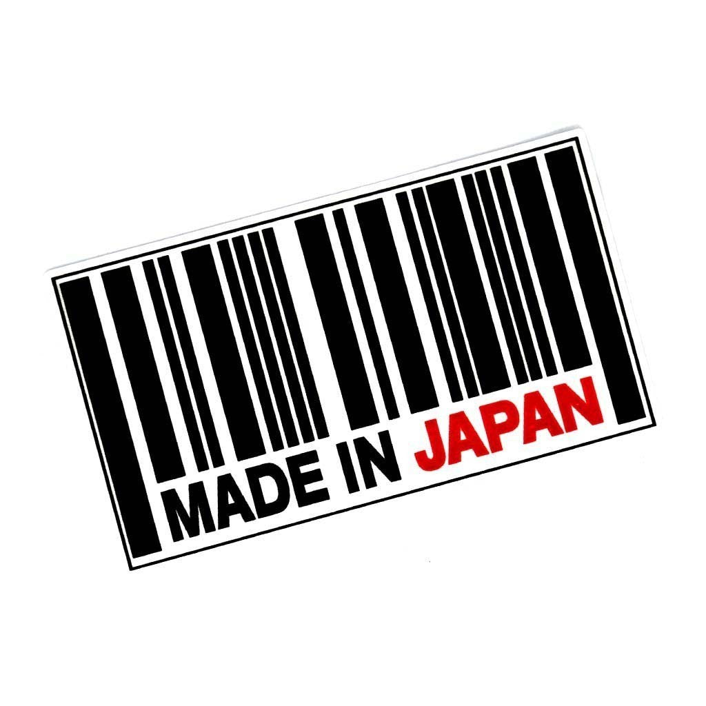 MADE IN JAPAN - BARCODE STICKER