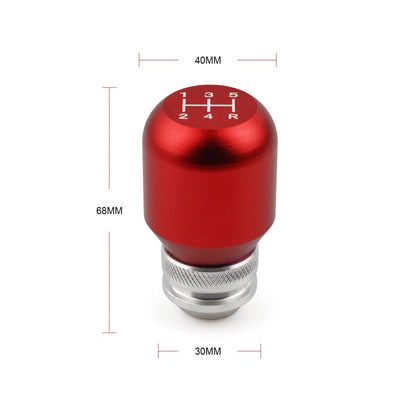 GEAR LEVER HANDLE '5 SPEED' - RED