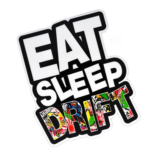 EAT SLEEP DRIFT STICKER