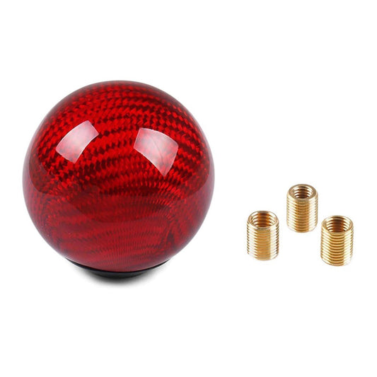 Red Carbon-ball - gear shift knob for car shifter tuning