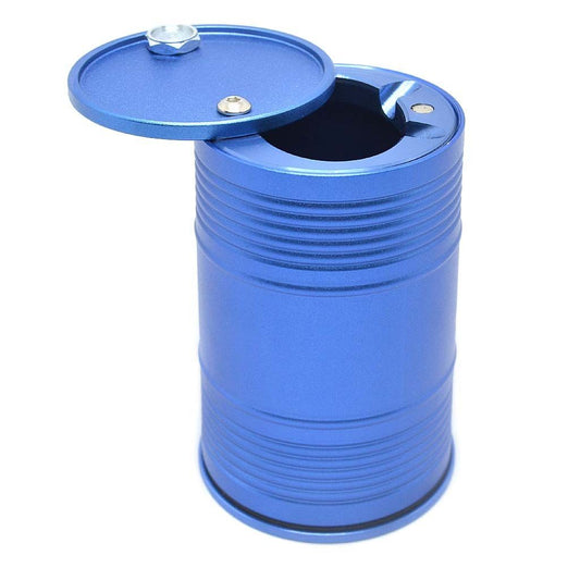 BLUE BARREL - CIGARETTE ASHTRAY FOR CAR