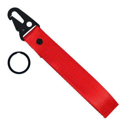 NYLON LOOP JDM KEYCHAIN - RED